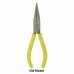 Black Hand Flat Long Nose Pliers 6'' - No Teeth